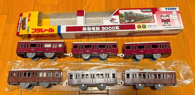 Tren De Juguete Plarail Hankyu Serie 9000 | Importado De Japón | Con Número De Seguimiento, Para Coleccionistas O Niños