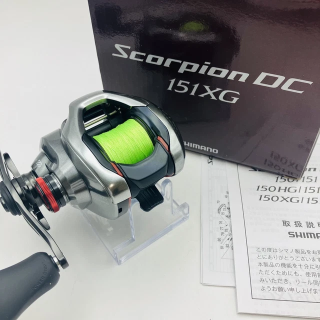 SHIMANO 21 SCORPION DC 151HG LEFT Baitcasting Reel Shipping from