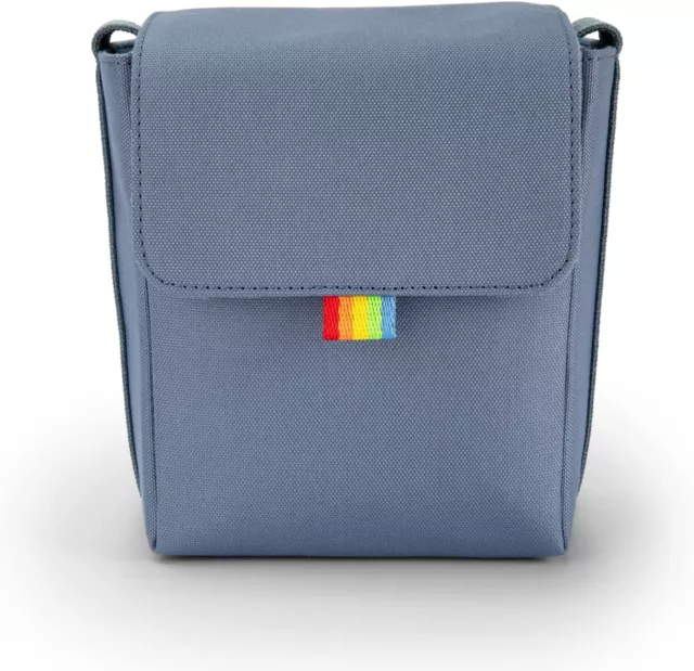Bolso para cámara Polaroid Now - azul gris - nuevo
