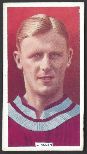 Phillips - Berühmte Fussballer - #46 J Allen, Aston Villa