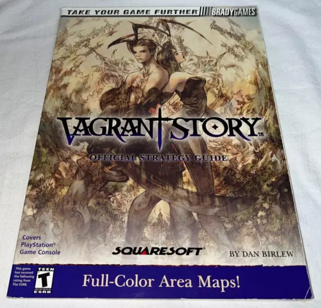 Vagrant Story libro di soluzioni inglese