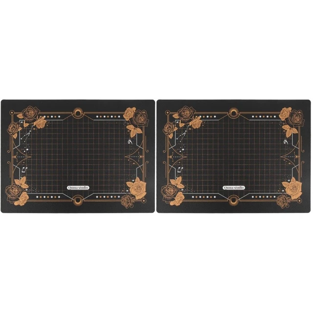 2 piezas estera de corte Art Carving A4 hágalo usted mismo papel de tabla de cortar placa de corte artificial para Zu