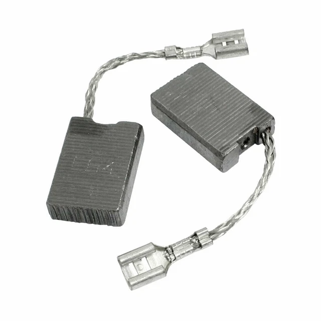 Specification: Product Name	Motor Carbon Brush Material	Carbon, Metal Color	Gray