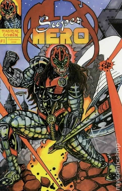 MX Superhero #1 VF 1993 Stock Image