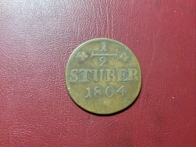 Berg 1/2 Stuber 1804