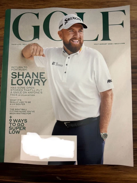 GOLF JULY 2025 Return To Portrush: Shane Lowry