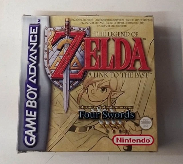 The Legend of Zelda a Link to the Past + Four Swords Game Boy Advance completo