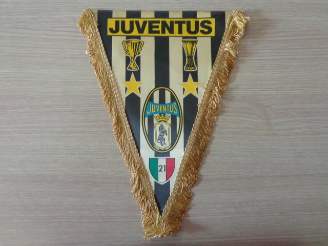 Écusson Juventus Plastifié – Scudetto Gagliardetto, Années 60-70, Vintage Italie