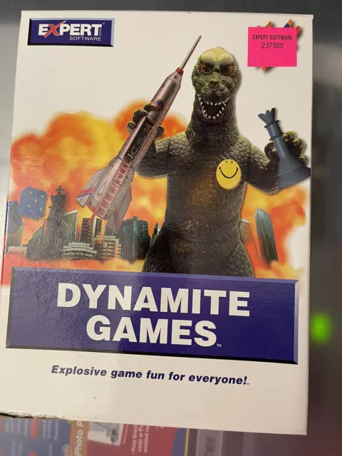 Expert Dynamite Games PC CD explosive fun for everyone all ages dinosaurs(CS1)