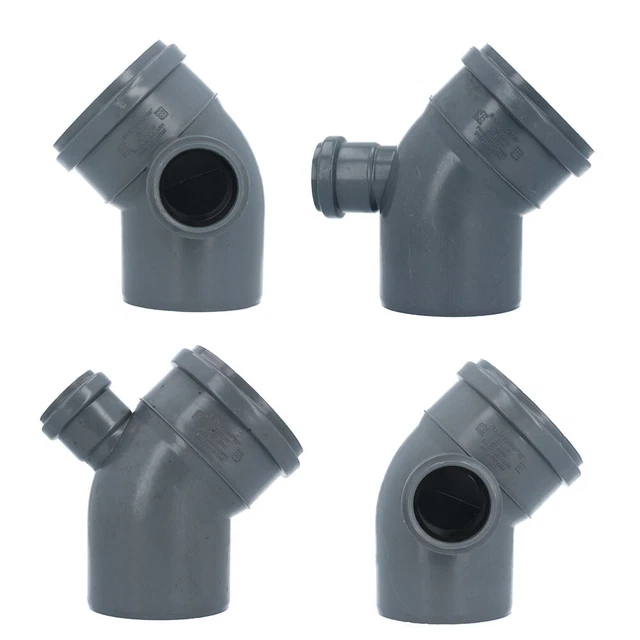 Ostendorf HTsafe Arco 87 Gradi DN 110 Mm Tubo HT Grigio - Foto 2