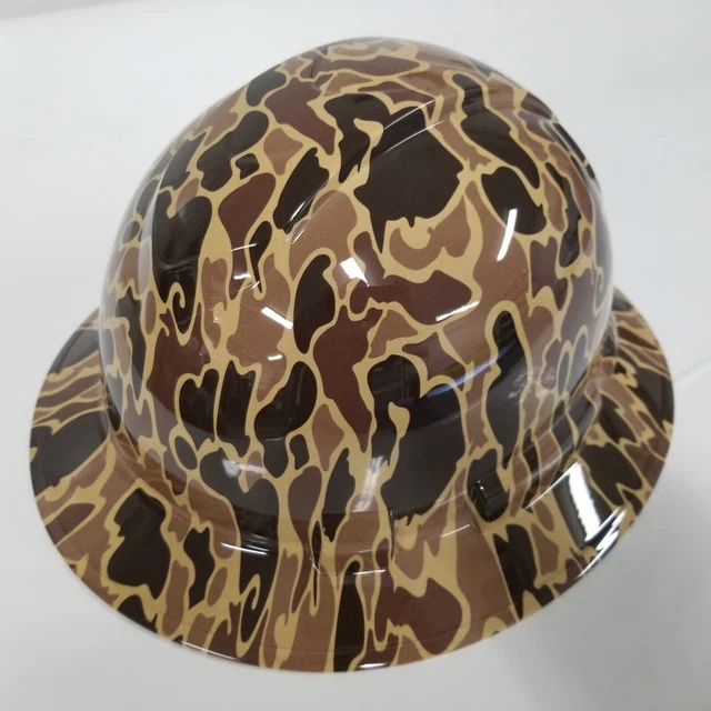 FULL BRIM HARD hat custom hydro dipped IN OLD SCHOOL DRAKE,AWESOME