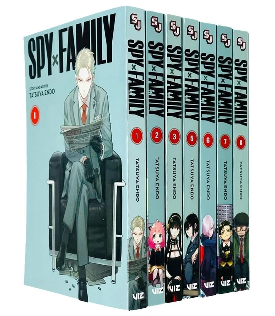 SPY X FAMILY Series by Tatsuya Endo 7 Books Collection Set Manga