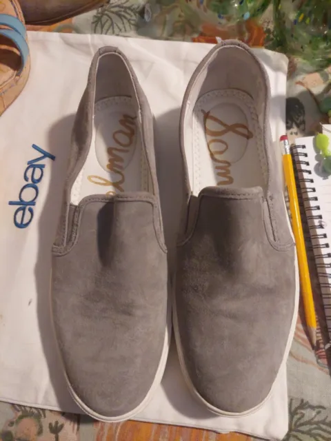 Sam Edelman Women's Size 9M Gray Suede Shoes