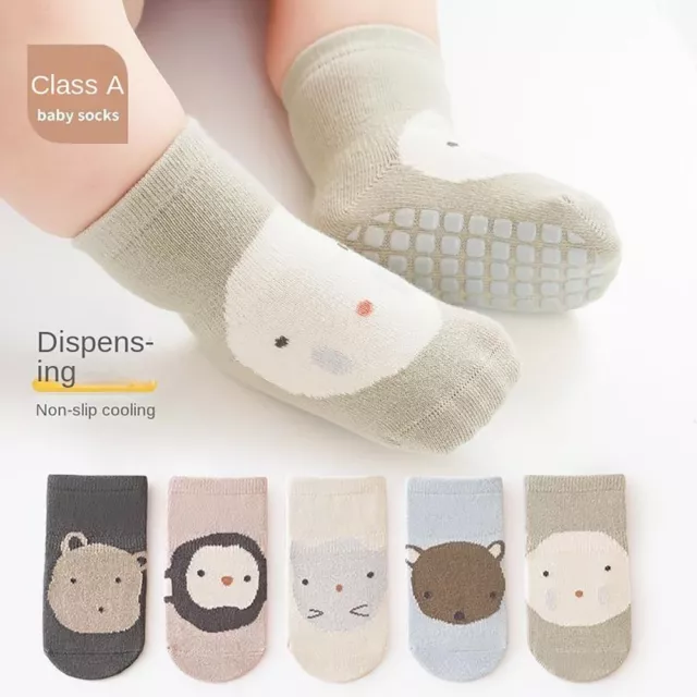 5pairs Class A Children's Socks Early Education Socking  Newborns
