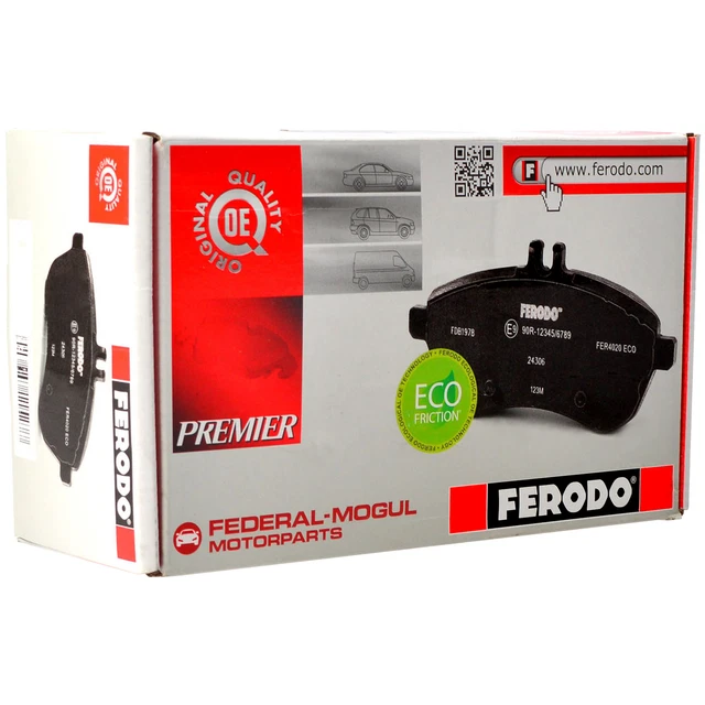 FERODO FDB29 PASTIGLIE Freno Anteriori per FIAT 124 SPIDER 125 127 131 ...