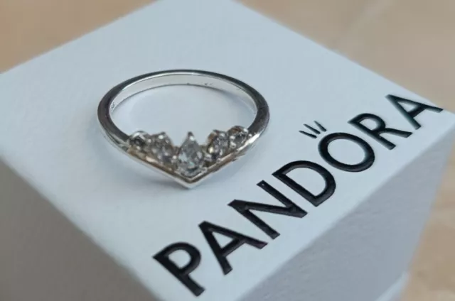 Sparkling pear and marquise outlet wishbone ring