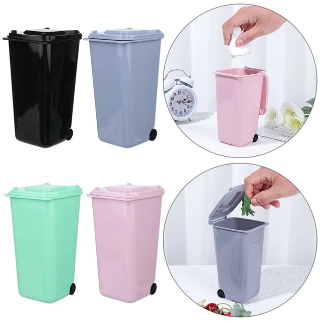 GARBAGE STORAGE MINI Desktop Waste Bin Living Room Trash Can Desktop