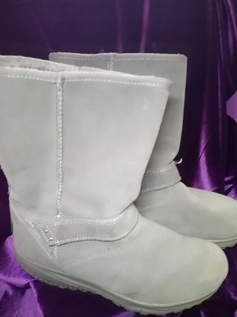 Skechers Shape Up Womens Boots 9.5' Gray