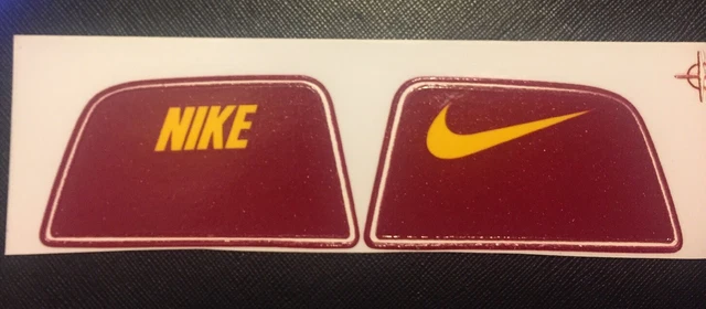 ONE SET NIKE Visor Decals Cardinal and Yellow 4.50 PicClick