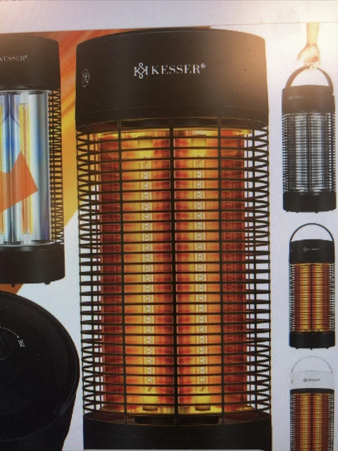 KESSER® Standheizstrahler Infrarotheizung Heizstrahler Energieeffiziente Heizung