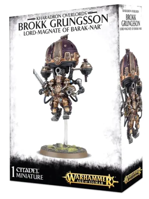BROKK GRUNGSSON LORD Magnate Barak-N Kharadron Overlords Warhammer AoS ...