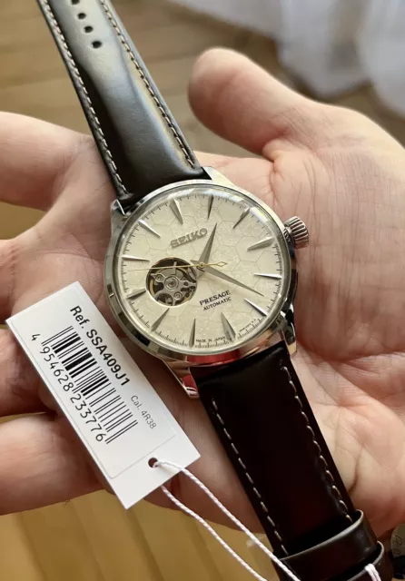 SEIKO COCKTAIL PRESAGE Star Bar Edition Honeycomb SSA409J1 Full Set EUR 1.100 00 PicClick FR