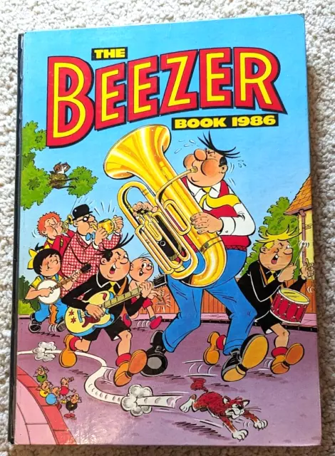 The Beezer Book 1986 - Vintage UK Annual VGC