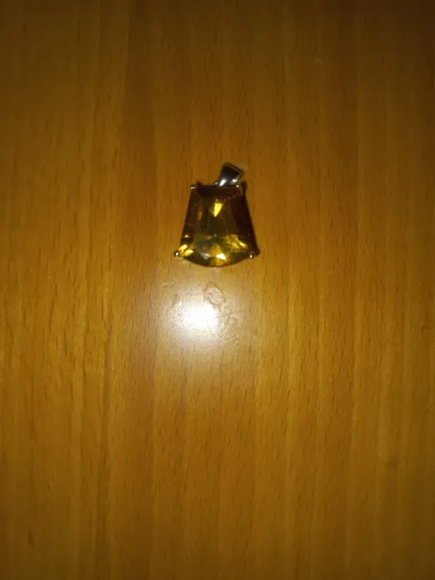 kettenanhanger gold 925 mit kristall