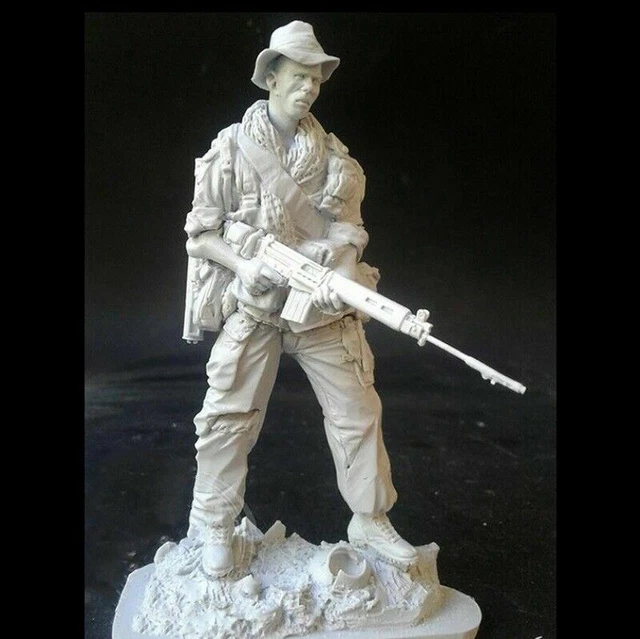 1/16 RESIN FIGURE Model Kit Australian Soldier Vietnam War Unpainted