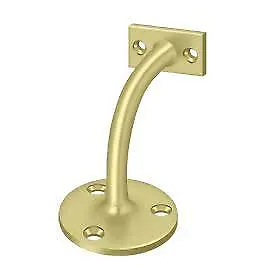 Deltana HRC175 Solid Brass Light Duty Hand Rail Bracket - Brass