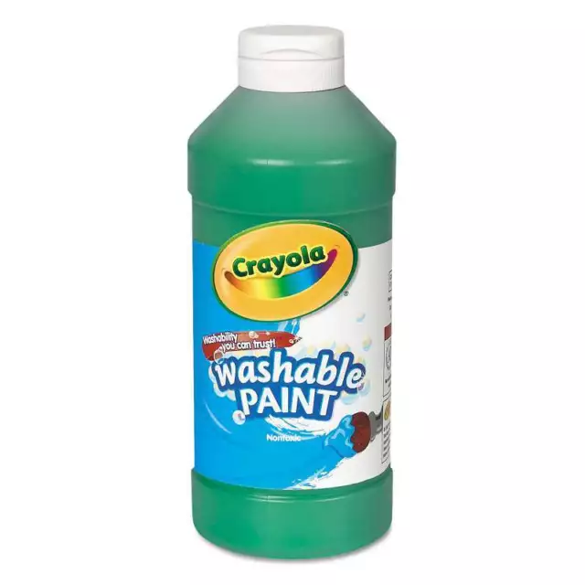 Crayola� Washable Paint, Green, 16 oz