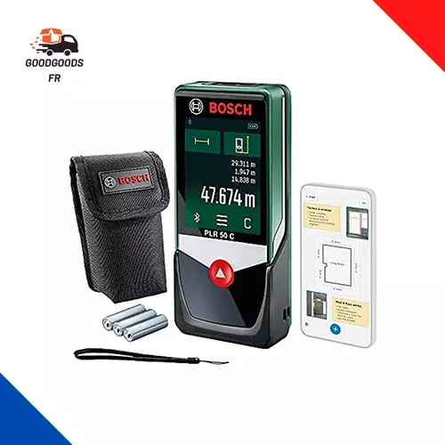 Bosch Télémètre Laser PLR 50 C