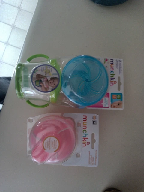Munchkin Formula Dispenser And 2 Snack Dispensers.. Brand New Still In Package