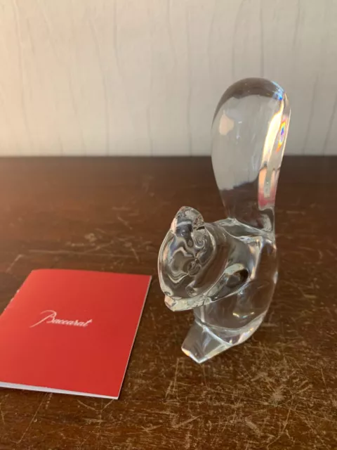 Ecureuil en cristal de Baccarat 2