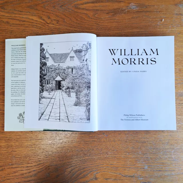 William Morris Book Edited By Linda Parry Philip Wilson Publishers 1996 Good 2