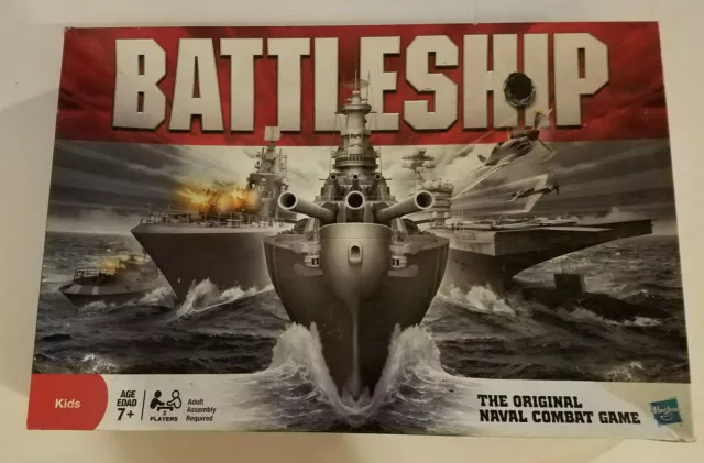 BATTLESHIP THE ORIGINAL Naval Combat Game, Hasbro Complete 2009 $3.99 ...