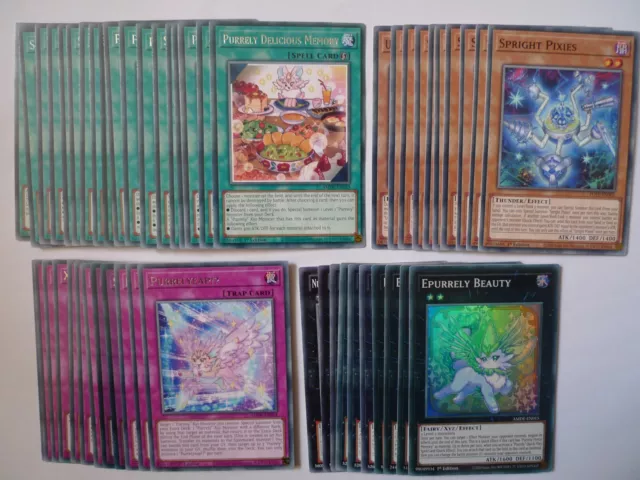 Budget Purrely Deck * Ready To Play * Yu-gi-oh