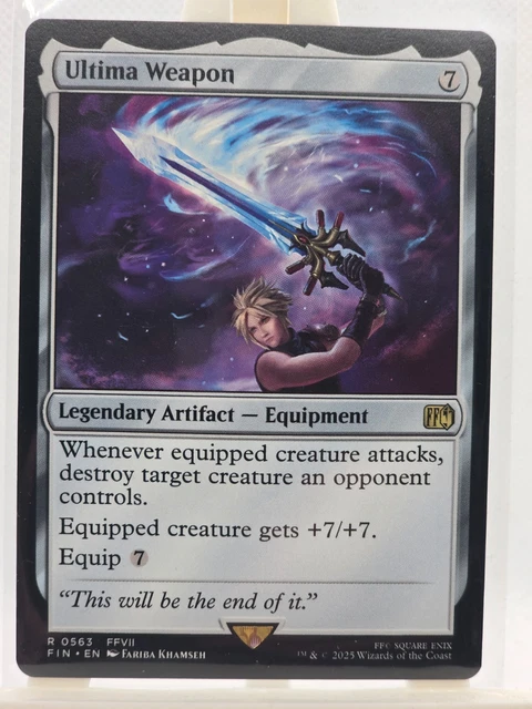 ultima mtg final fantasy MTG Custom Proxy main image 0