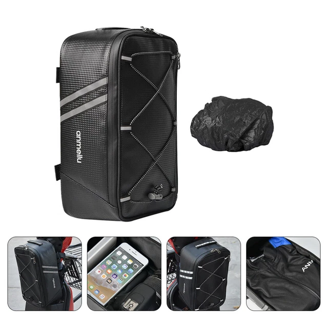 1pc sac de rangement Sac de Cadre De vélo Selle Cadre Poche