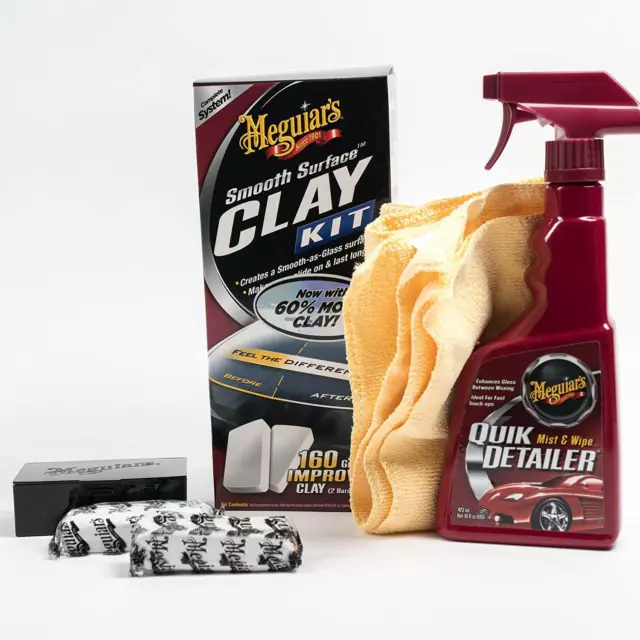 Meguiar's G1016EU Set Clay for Reconditioning Paint, Large