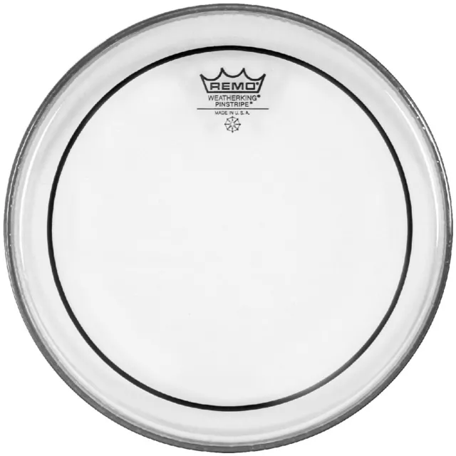 Remo PS-0312-00 Clear 12" Pelle per batteria trasparente 12"