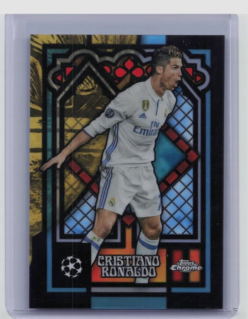 2023-24 TOPPS CHROME UEFA Cristiano Ronaldo The Grail SSSP #6 OF 9 Real ...