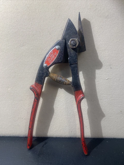 Vintage H.K. PORTER 990T STEEL STRAP, BAND CUTTER 3/4" SNIPS