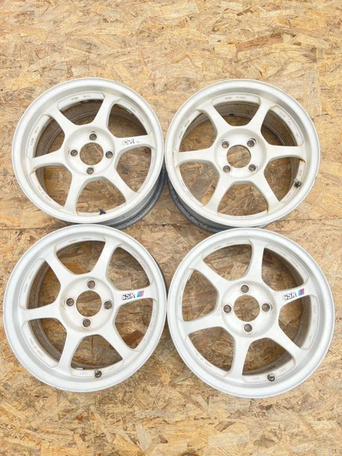 JDM RareSSR speedometer type C aftermarket 15 inch aluminum wheels 6.5 No Tires