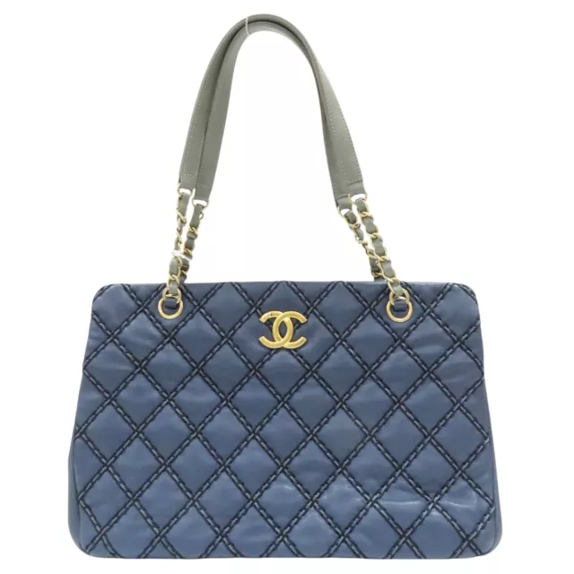 ショルダーバッグ・ポシェット × ヴィンテージ(中古) Chanel Caviar Matelasse Coco Mark Shoulder Bag A66805 Chanel Coco Mark Shoulder Bag Black Calfskin - Luxe Du Jour