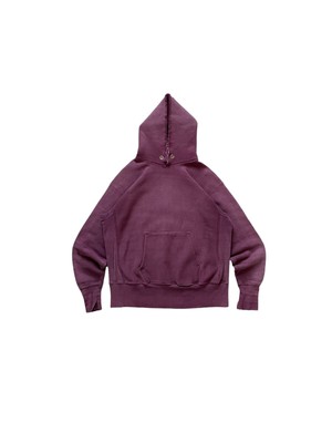 reverse weave blank hoodie