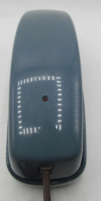 VTG BELL PHONES Favorite Plus 52800 Blue w/Brown Cord Landline Push ...