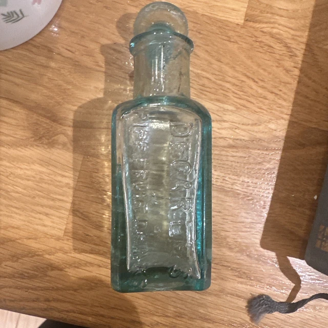 Decarle & Son Drink Bottle Vintage Norwich Stopper