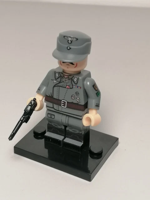Figurine WW2 Officier Allemand - Édition Limitée 1/35 - Marque Panda - Fabriqué En France