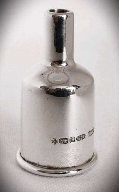 Novelty Silver Party Popper Cover/Holder Birmingham 2000 Millennium Mark